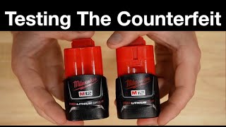 Tested The Counterfeit Milwaukee 3.0 Vs The Real And The HO CP2.5