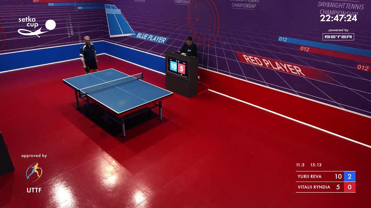 setka cup table tennis live stream