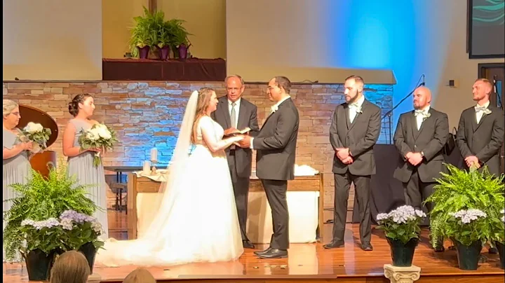 Wedding Ceremony:  Devin and Rachel Teal