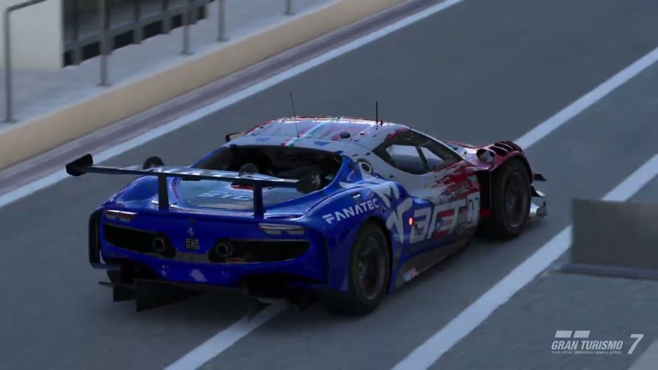 Gran Turismo 7 - Ferrari 296 GT3 '23 in Nurburgring Replay (PS5 Pro)