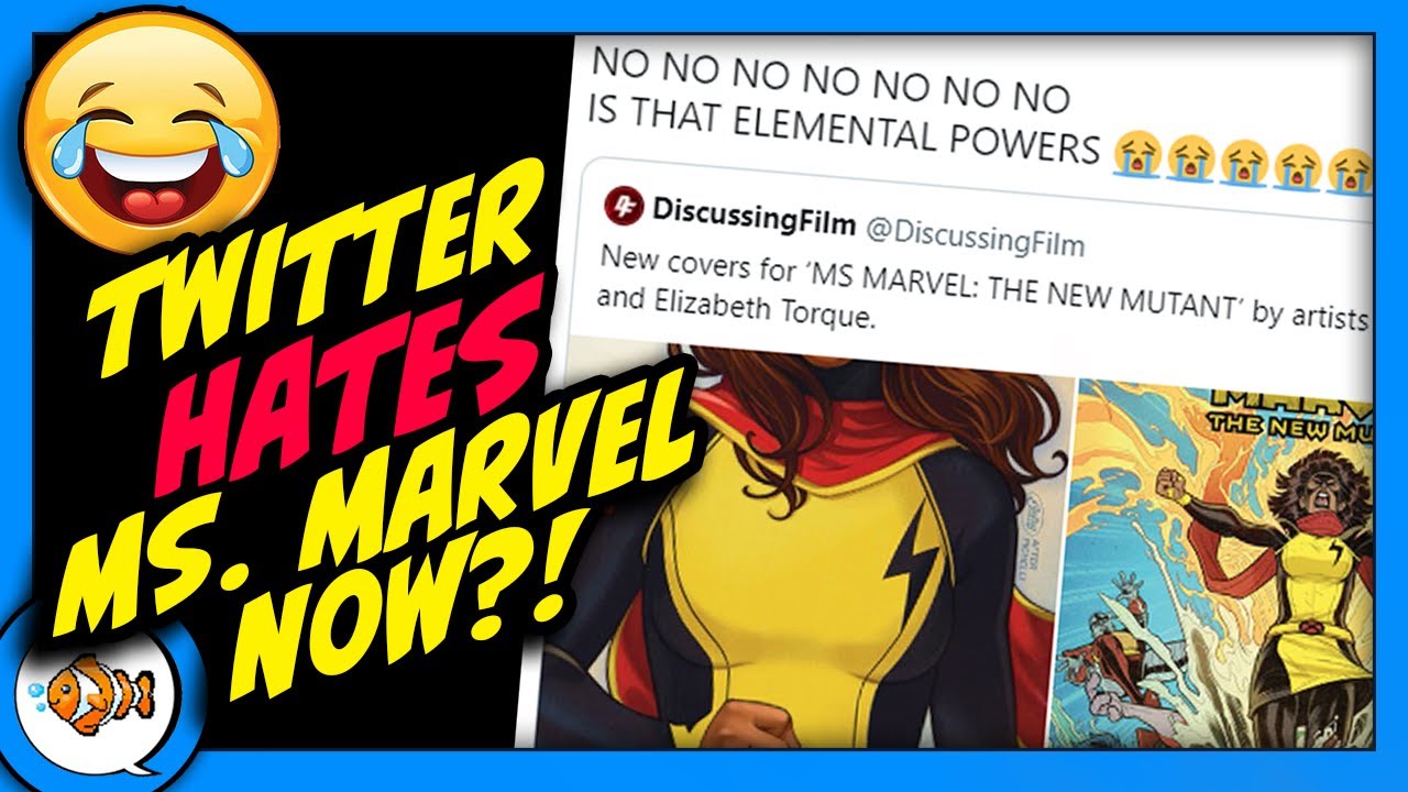 Twitter HATES Ms. Marvel Now! Fans FURIOUS She’s a Mutant!