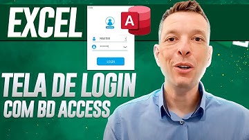 Tela de Login no Excel com Banco de Dados Access