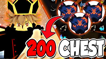 Project Slayers I Farmed 200 TIER 5 CHEST and got this In 24 hours....