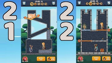 How to Loot 2 - Hero Rescue & Pin Pull Level 21 & 22