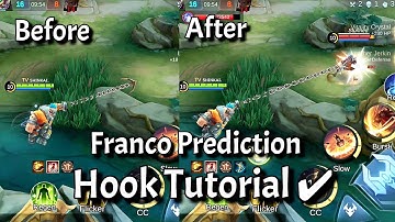 Franco  Prediction Hook Tutorial / How to Predict enemy next move? | Franco Tips & Trick 2023 |