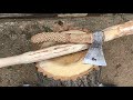 Заготовка Тополя для резьбы / Harvesting wood for carpentry work