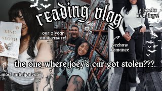 easy breezy turned sh*tshow reading vlog + some channel changes screenshot 5
