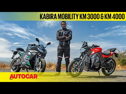 Kabira Mobility KM 3000 & KM 4000 - e-motorcycles you've not heard of | First Ride | Autocar India