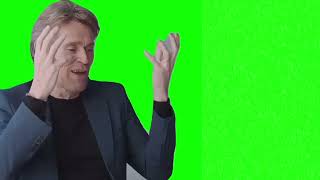 He has special connection meme green screen