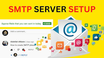How To Setup Smtp Server Gmail - Using AB Bulk Mailer (Full Tutorial Video)