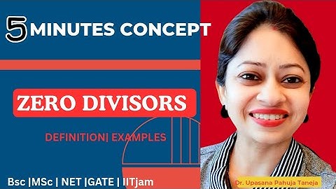 Ring with zero divisors | Ring without zero divisors 