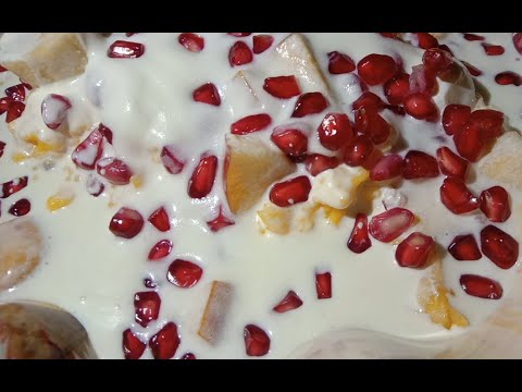 How To Make Fruit Custard by Foodies Station