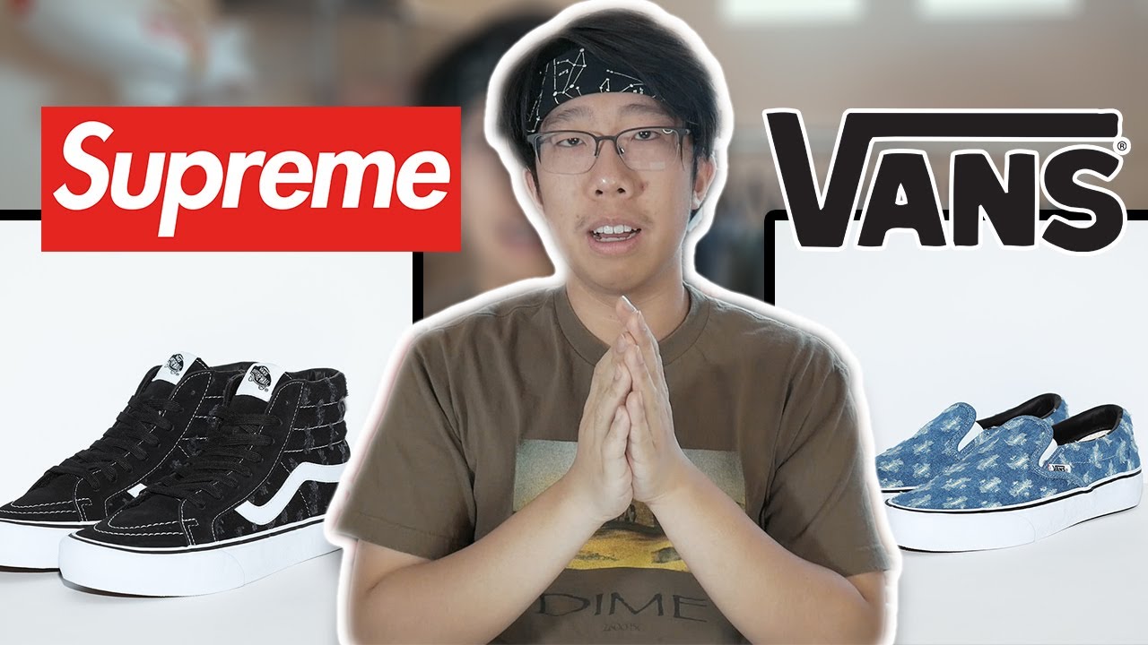 vans supreme collaboration