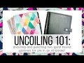 Uncoiling 101: Spiral bound planner to binder!