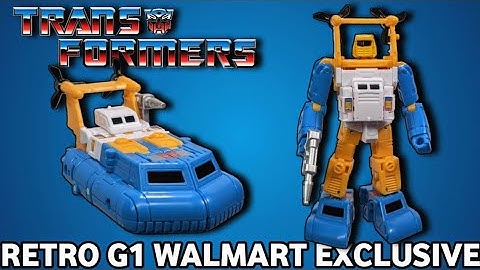 Transformers Retro G1 Autobot Seaspray Action Figure Review