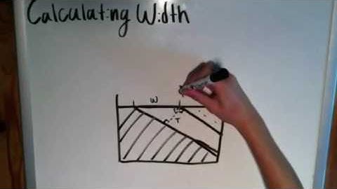 The Basics of Geology: Calculating Width