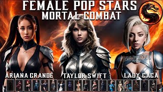 Celebrity Mortal Kombat - Female Pop Singers