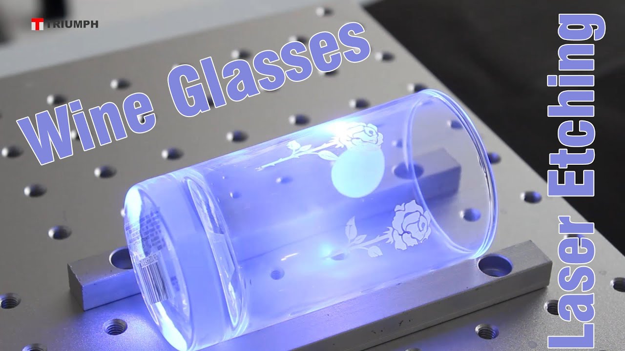 Glass Engraving and Etching with a UV Laser Marking Machine