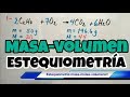 Estequiometría MASA-VOLUMEN (fácil)