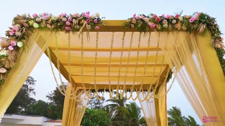 Splendid Beach Wedding Decor | Beachside Wedding Decorations | Radisson Blu Mahabalipuram