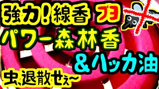 【キャンプ】虫除け★パワー森林香＆ハッカ油スプレーの作り方＆ポイズンリムーバー☆蚊・アブ・蜂・ブヨ・害虫。蚊取り線香虫よけ防虫ソロキャンプ☆虫除けテントタープハンモック吊り下げ