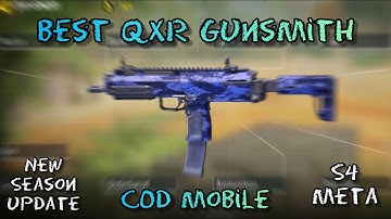 Best QXR Gunsmith in COD Mobile | ( Best for Search & Destroy !!! )