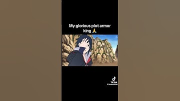 SASUKE IS THE KING OF PLOT ARMOR 😂 #funny #anime #meme #memes #shorts #naruto #onepiece #dragonball