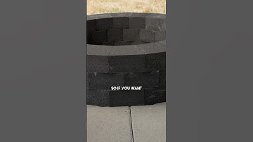 Block Fire Pits: Steel Ring Optional for Durable Concrete Materials