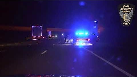 Dashcam shows moments after fiery crash involving 2 semis on I-71