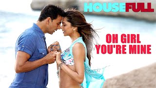 Oh Girl Youre Mine | Housefull Movie Song | 4K Video Song | 2010