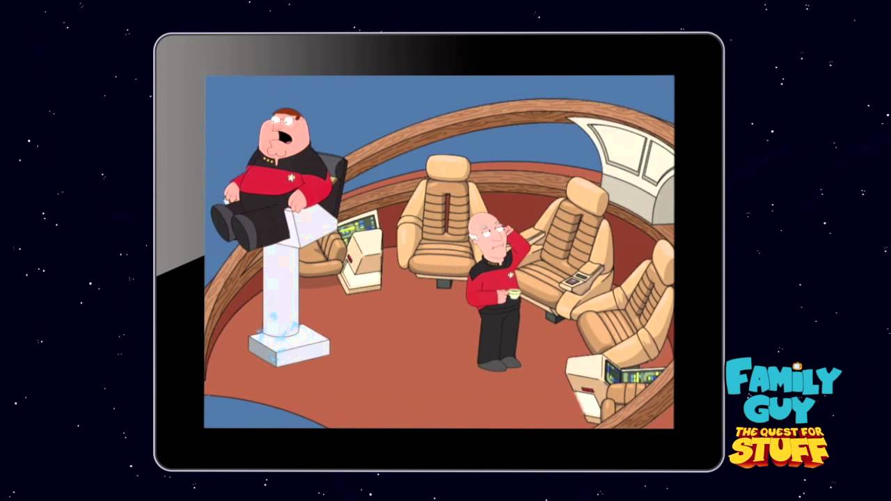 family guy creator star trek