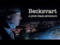 Becksvart // A winter night trail running adventure