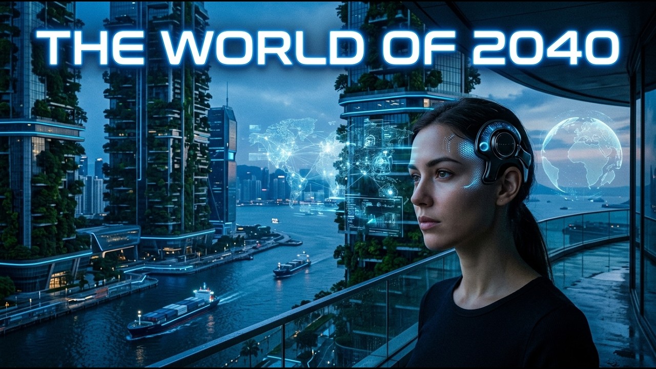 The Future of Humanity & AI in 2040 #FutureOfAI #Tech2040 #futureworld ...