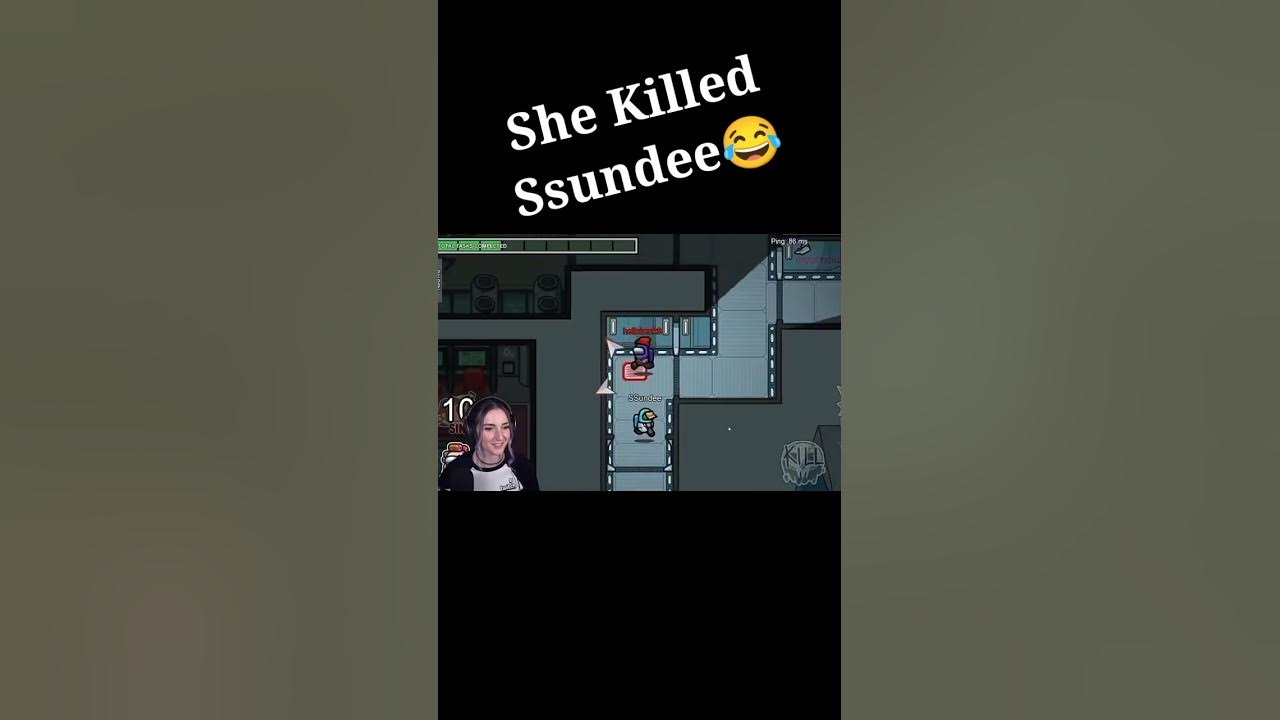 Kate Killed Ssundee 🤣in Among us #ssundee #shorts #youtubeshorts #