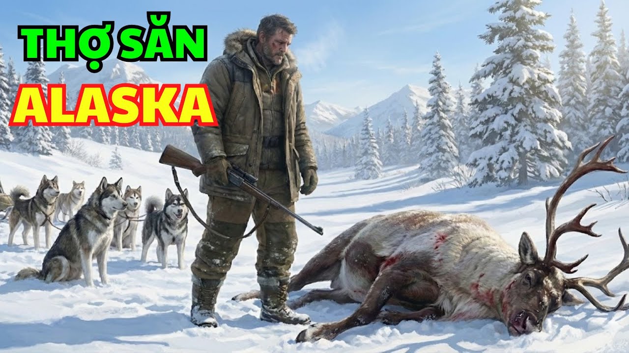Sinh Tồn Alaska - Săn Sói & Nai Cùng Bầy Chó Giữa Trời Tuyết Lạnh Giá
