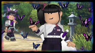 Free Roblox T-shirt // Kanao tsuyuri cosplay ☁️ - demon slayer ⚔️