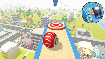 ACTION BALLS Landscape Gameplay Android iOS Gyrosphere Race Game 53