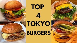 The Best 4 Authentic Japanese BURGERS in Tokyo