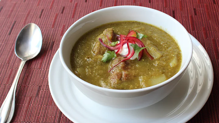 Receita de Chili Verde - Ensopado de Porco e Tomatillo Fácil - Como Fazer Chili Verde