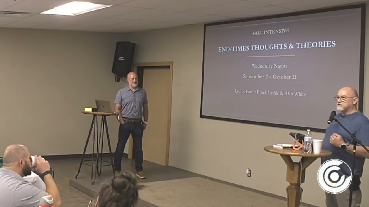 End Times Events: Thoughts & Theories with Pastor Brock Carlile and Author Alan White.