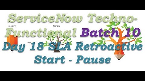Batch 10 | Day 18 | ServiceNow - SLA Retroactive Start - Pause #Shorts #Short