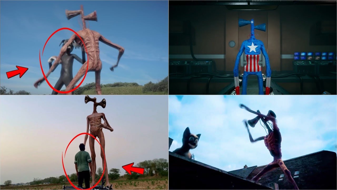 Siren Head – Coffin Dance Song Battle🎵 #sirenhead #sirenheadbattle