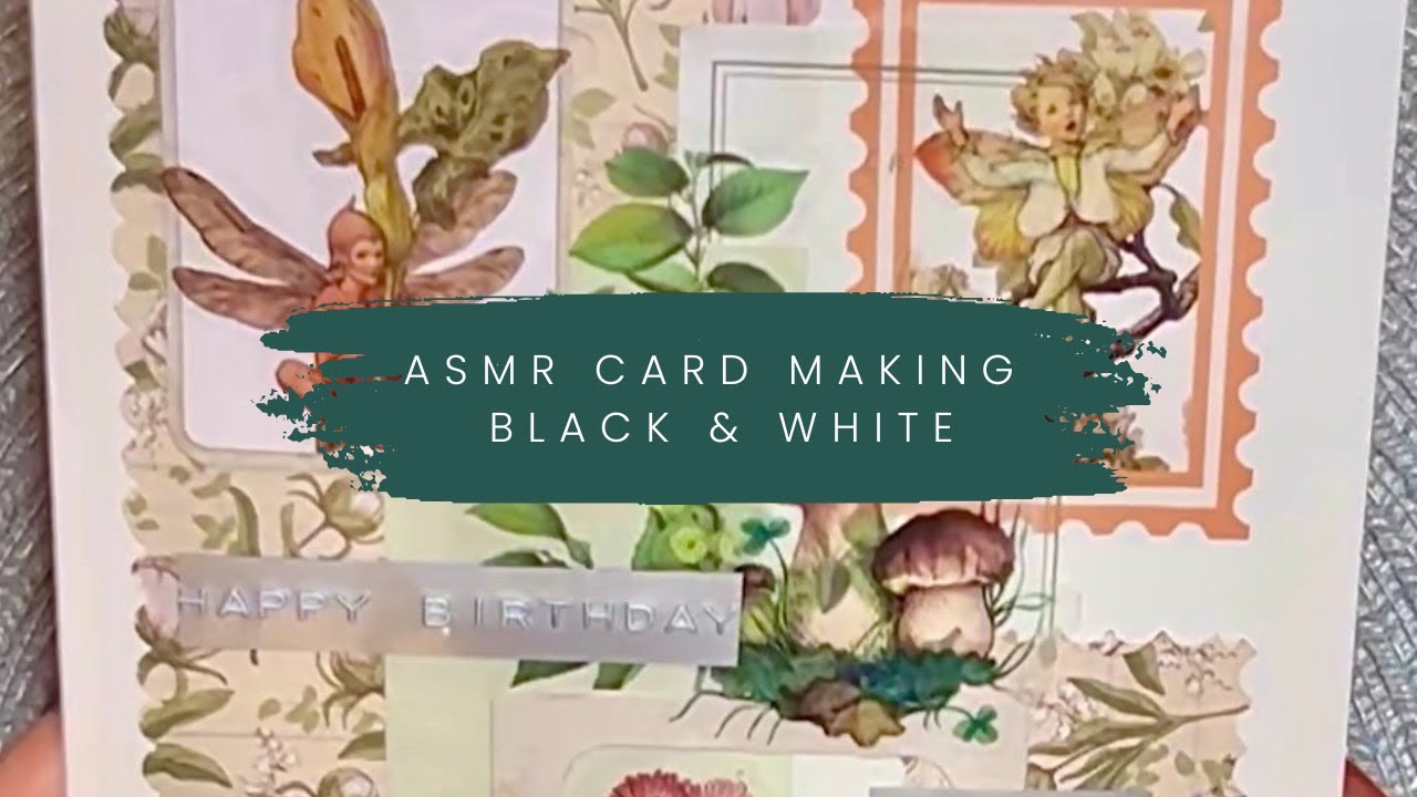 ASMR Card Making | Fairies | The Juliet Journal Official