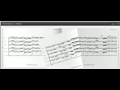 Embraceable you 1 by Charlie Parker, 5 saxes arrangement