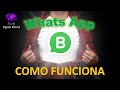 Como funciona WhatsApp  business de negocio {PERFIL DE EMPRESA }  ESPANOL  tutorial 1