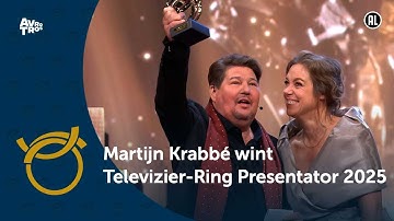 Martijn Krabbé wint de Televizier-Ring Presentator | Gouden Televizier-Ring
