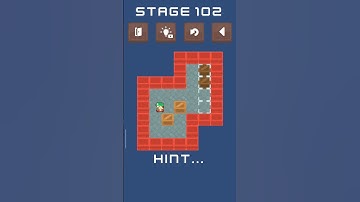 sokoban push puzzle level 102 #sokoban #push box