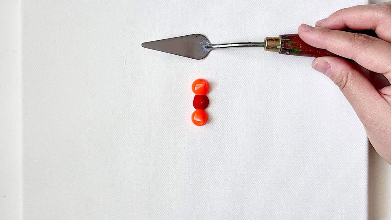 Рисовать пейзажи озера с лебединой / Легкая акриловая краска