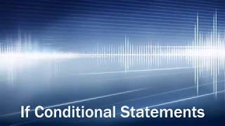 #6 If Conditional Statement-ENGLISH