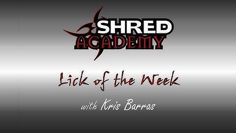 String Skipping Arpeggios, Lick of the Week #22 from Shred Academy